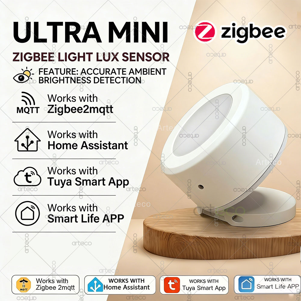 Smart Home News - Ultra Mini Zigbee Light Sensor illuminance