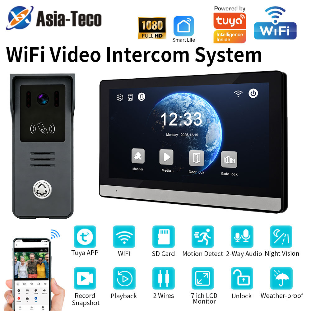 Smart Home Battery Camera Ezviz - 2-Wire Digital Video Intercom System 7