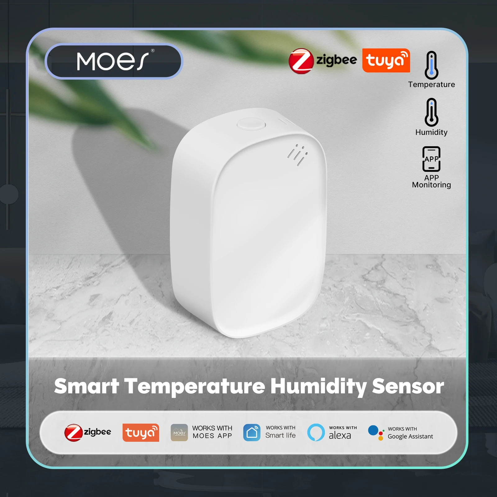 Smart Home News - MOES Tuya Zigbee Smart Temperature Humidity