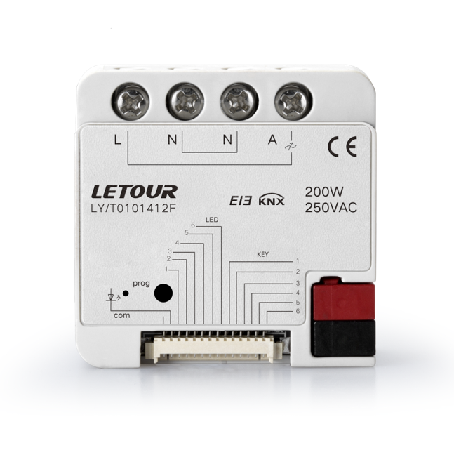 Smart Home Knx System - Embedded 1-Channel 200W Dimmer Driver Smart