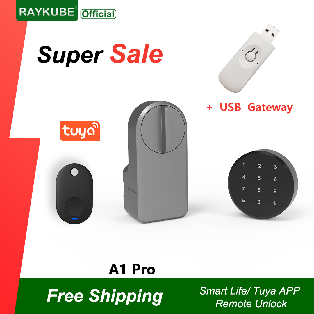 Smart Home Lock - RAYKUBE A1 Pro Tuya BEL Smart