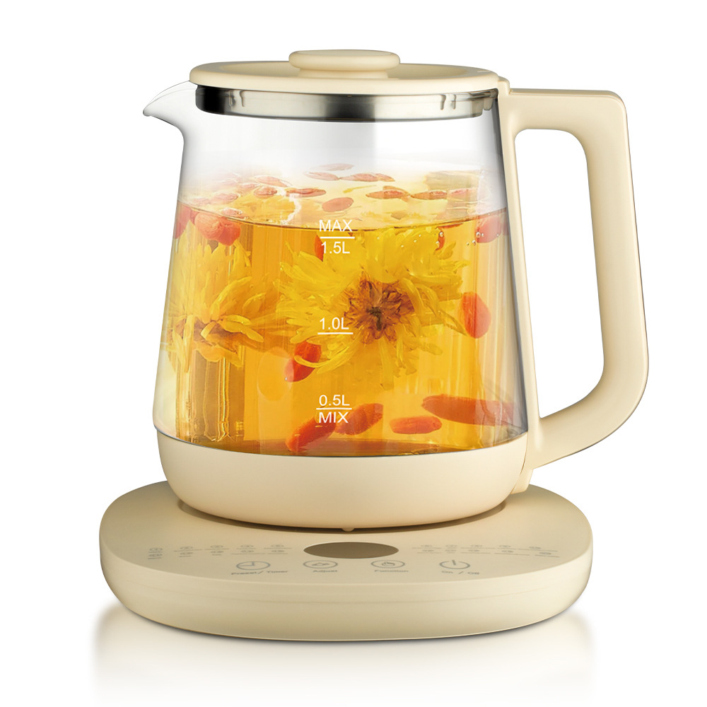 Home Smart Kettle - Health Preserving Pot 1.5L Electric Glass