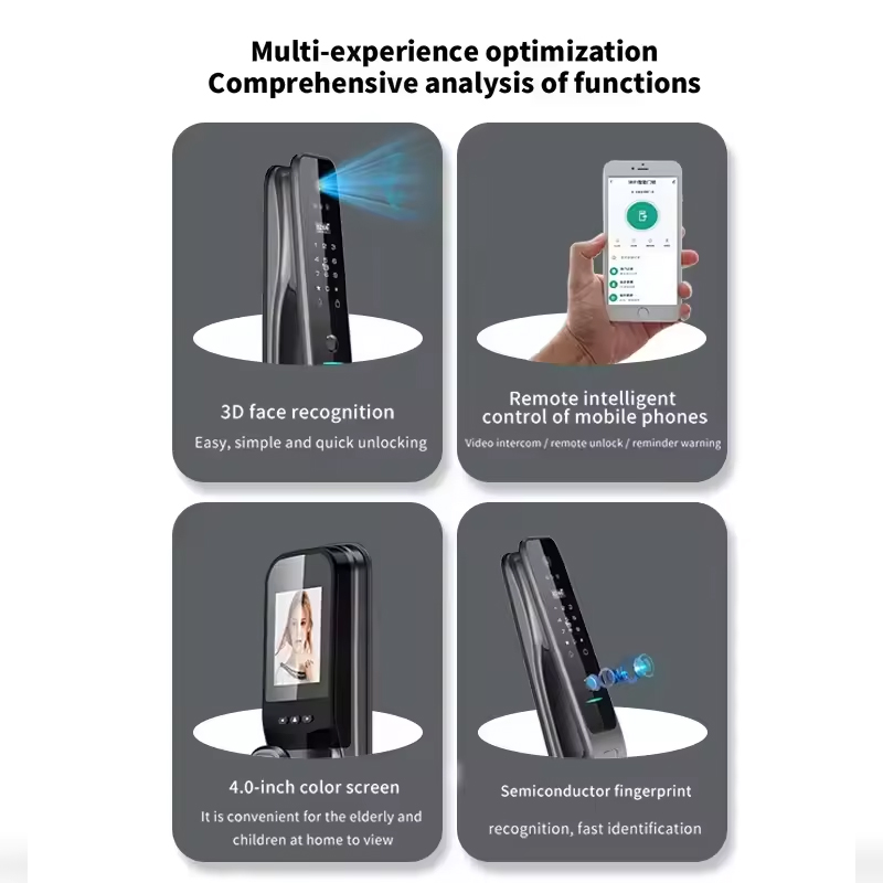 HX5 Smart Door Lock 3D Face Re - огляд і ціна Smart Home Lock