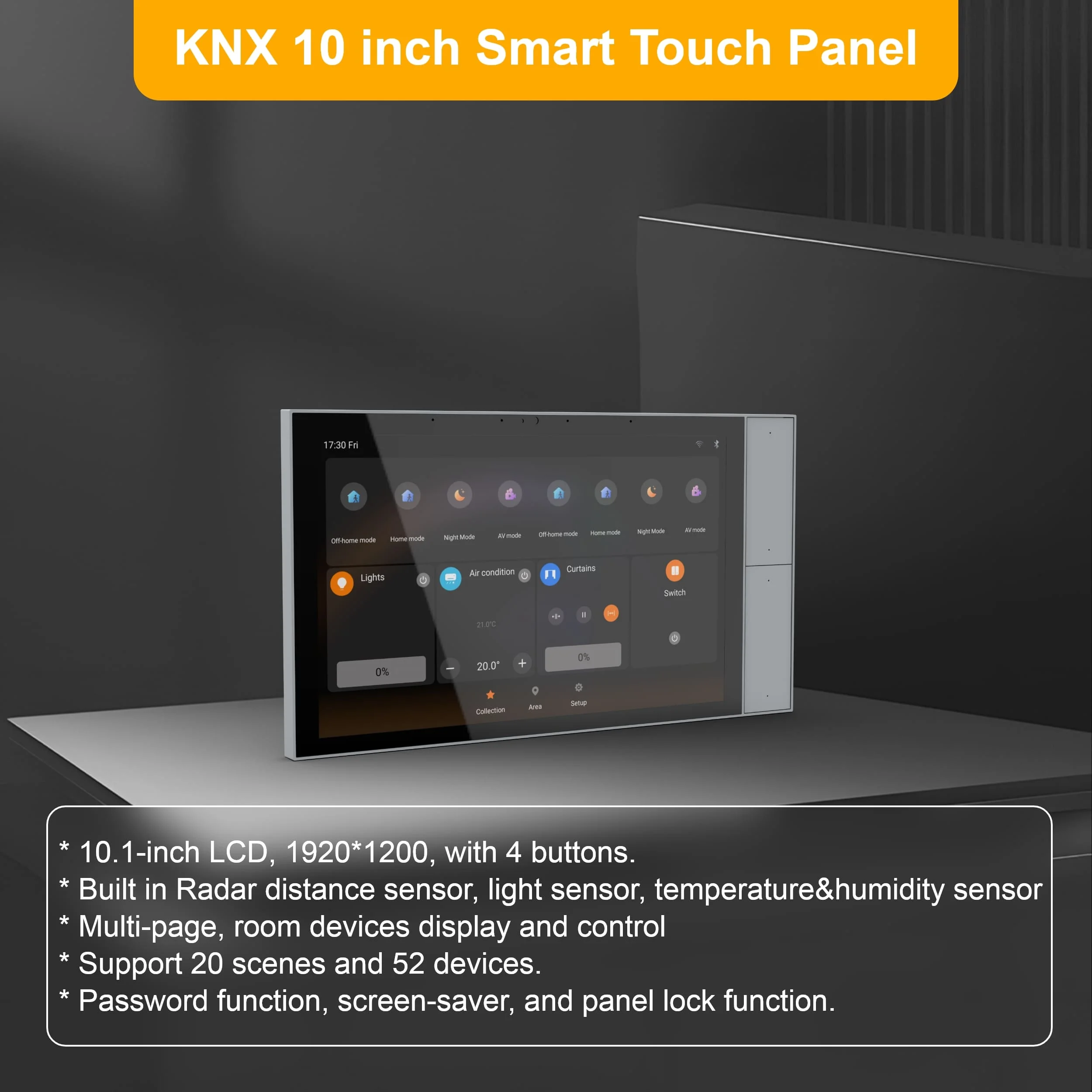2026 Smart Touch Panel for Bus - огляд і ціна Smart Home Knx System