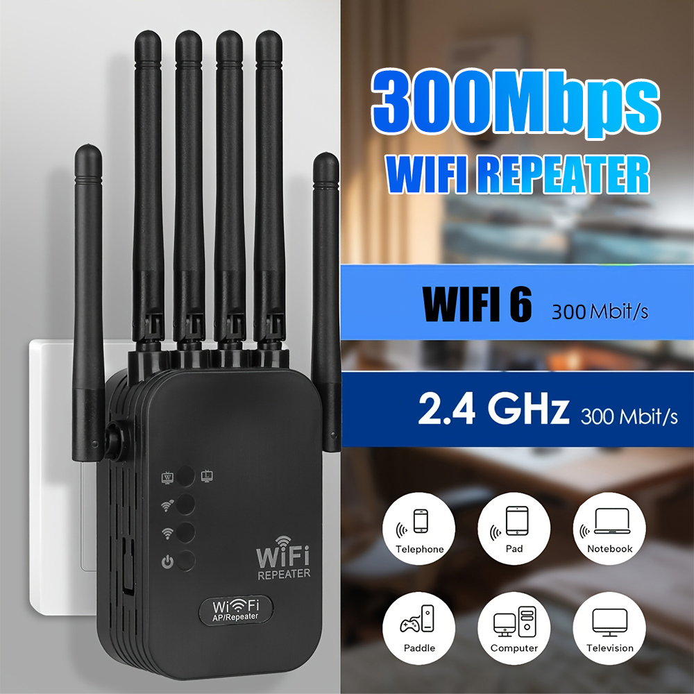 High Gain 300M WiFi Signal Boo - огляд і ціна Smart Home Network