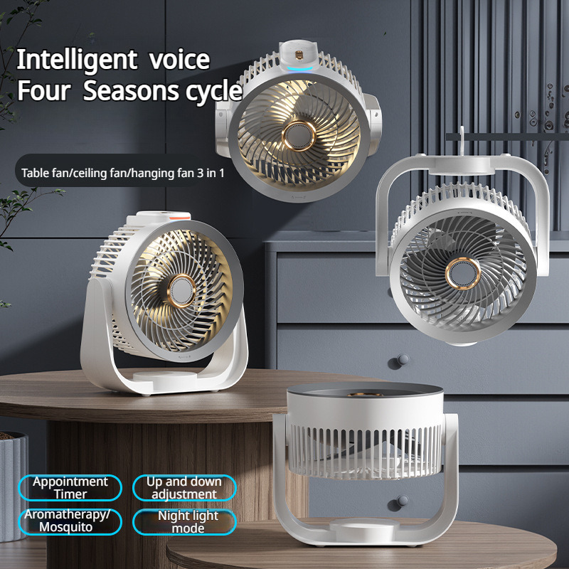 Smart Desk Fan Voice Activated - огляд і ціна Smart Home Usb