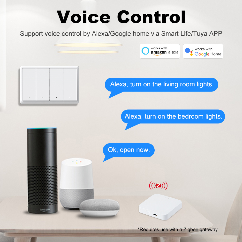 Manhot Smart zigbee Switch No  - огляд і ціна Smart Home Ikea