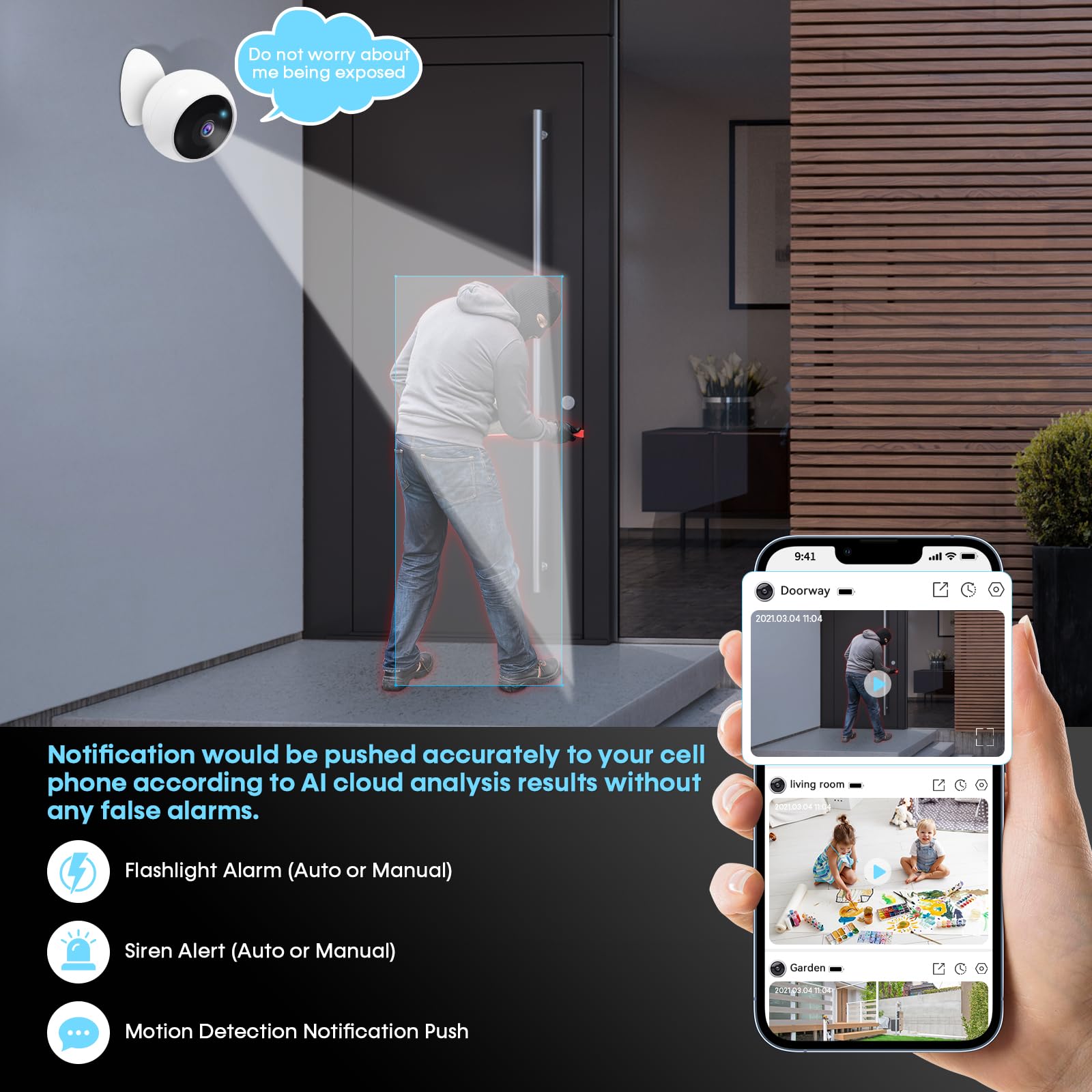 2K 5MP Wifi Home Security Came - огляд і ціна Smart Home Battery Camera Ezviz