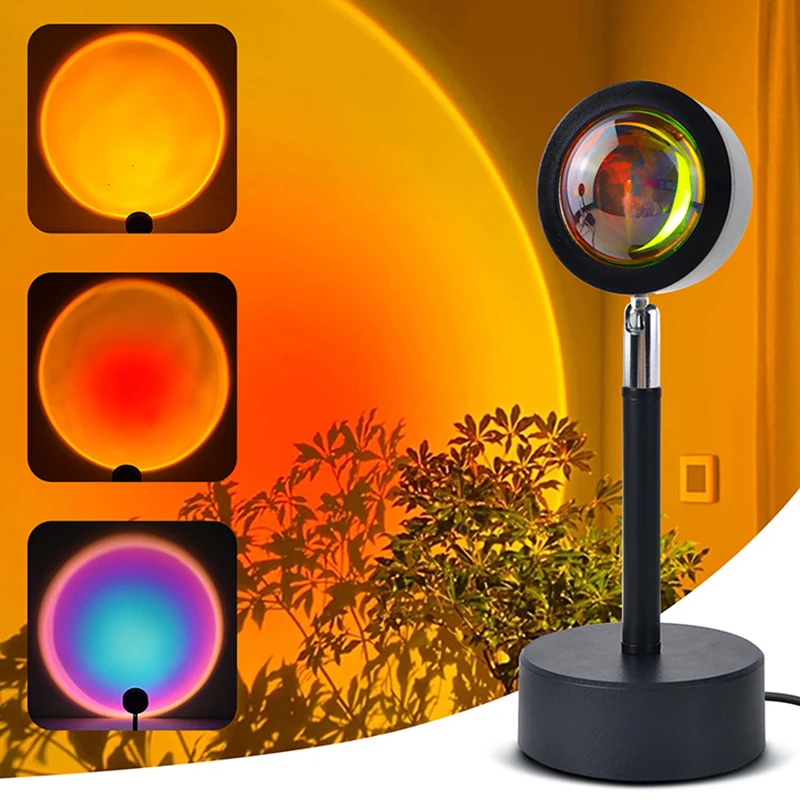 Smart LED Sunset Lamp Colorful - огляд і ціна Smart Home Network