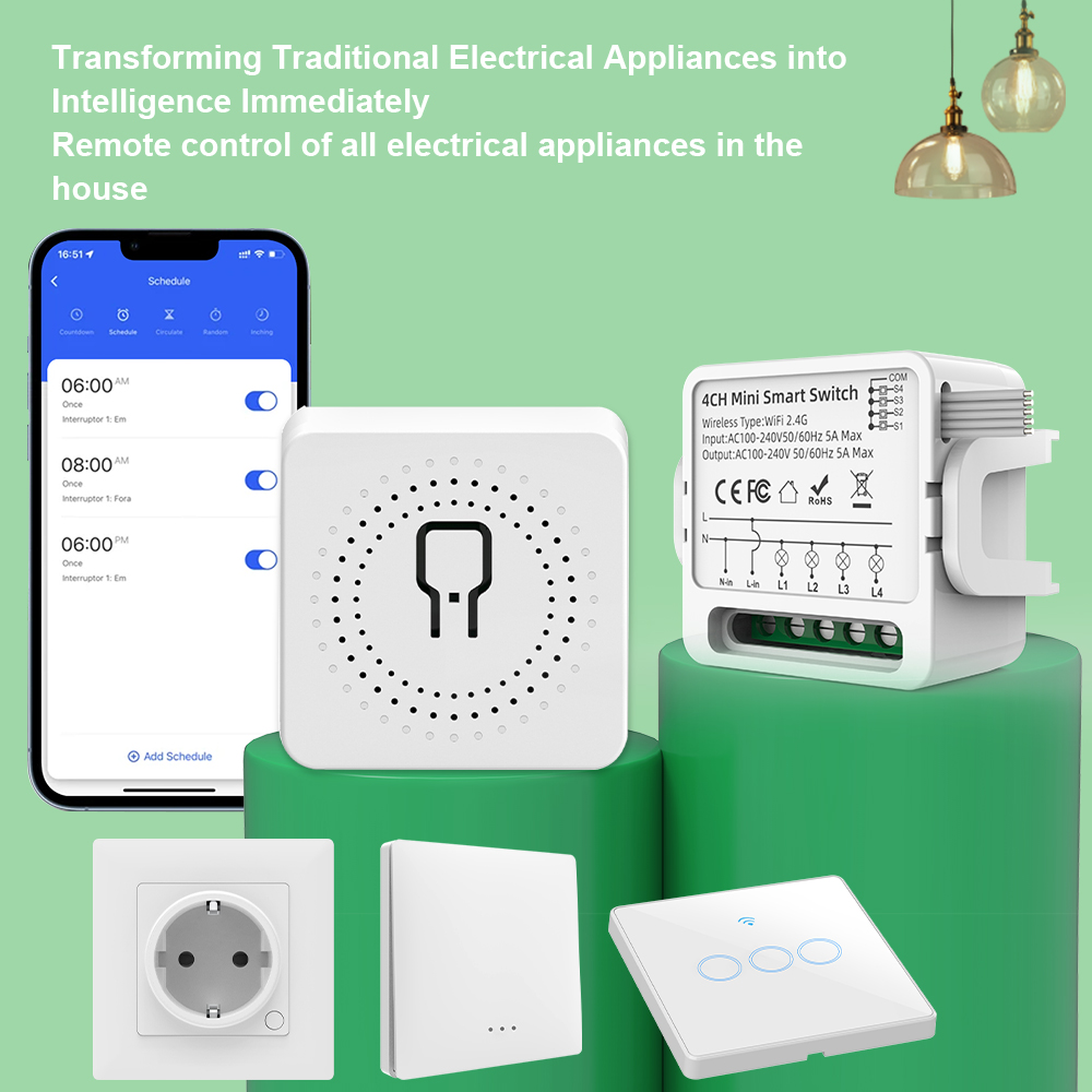 Tuya WiFi Smart Switch 1/2/3/4 - огляд і ціна Smart Home Ikea