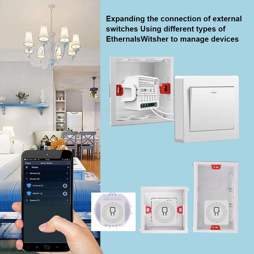 Tuya WiFi Smart Switch 1/2/3/4 - огляд і ціна Smart Home Ikea