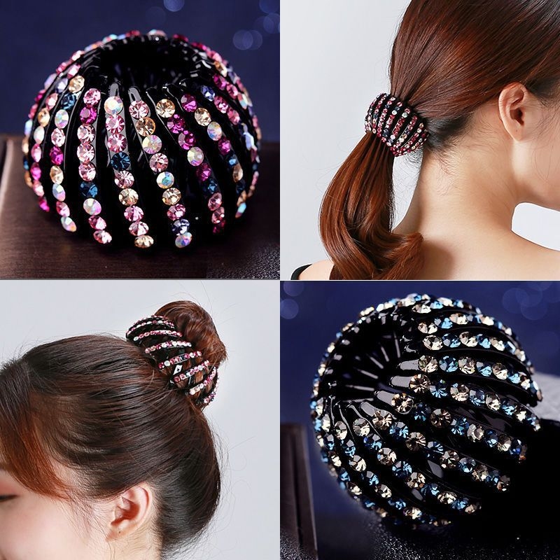 1pc Rhinestone Hair Bun Holder - огляд і ціна Smart Home Nest