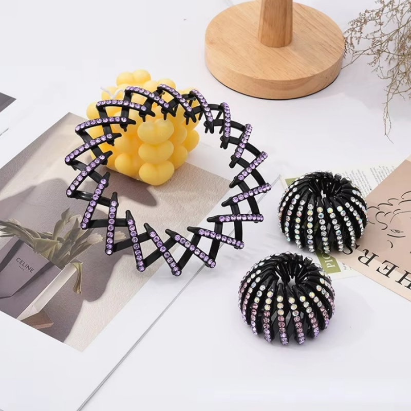 1pc Rhinestone Hair Bun Holder - огляд і ціна Smart Home Nest