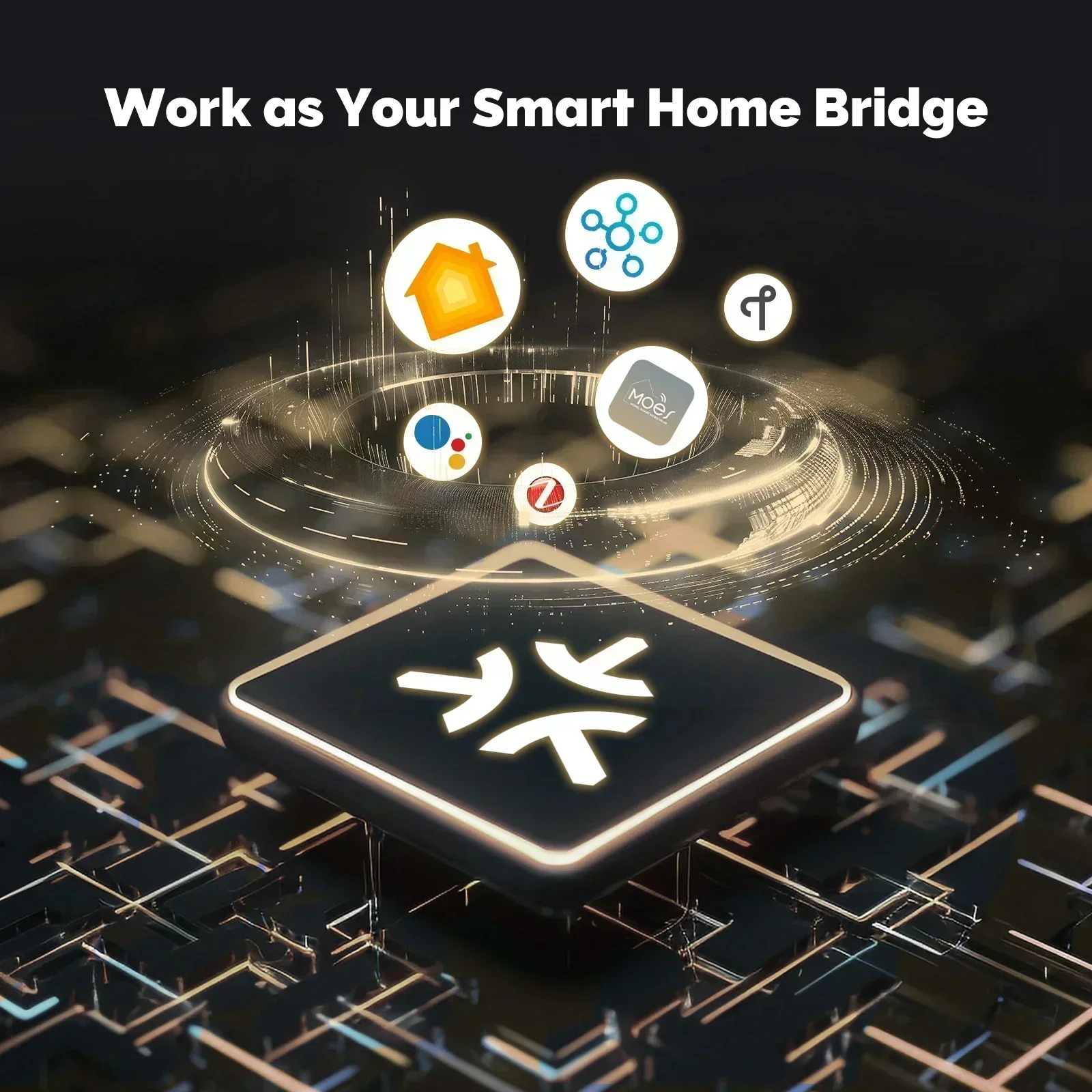 MOES Tuya Zigbee Matter Thread - огляд і ціна Smart Home Vimar