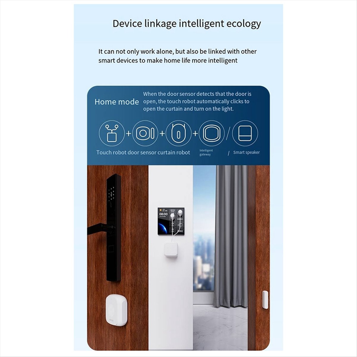 New Mesh Smart Mijia Rechargea - огляд і ціна Smart Curtain Robot