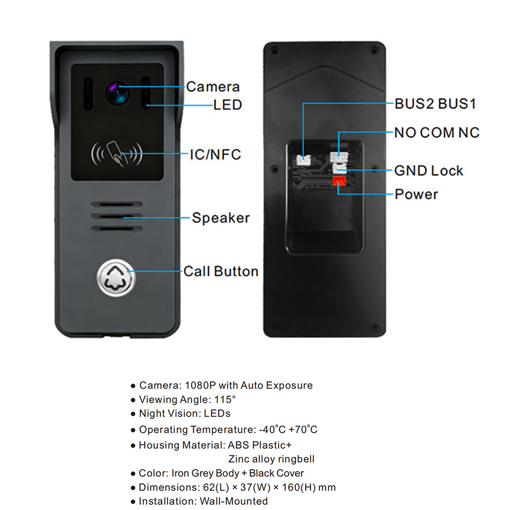 2-Wire Digital Video Intercom  - огляд і ціна Smart Home Battery Camera Ezviz