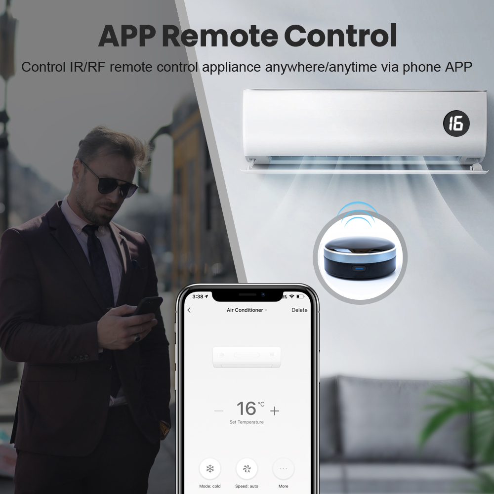 Tuya IR RF 433/315 Universal W - огляд і ціна Smart Home Orvibo