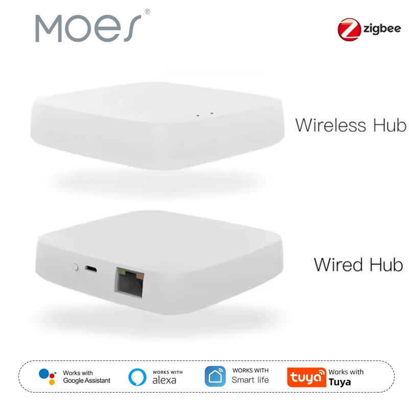 Moes Tuya ZigBee 3.0 Smart Gat - огляд і ціна Smart Home Vimar