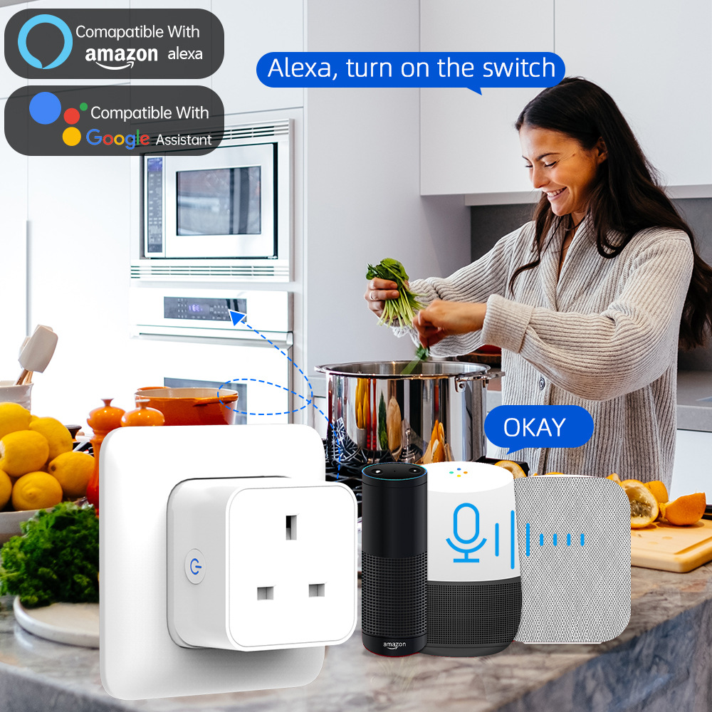Tuya Smart Socket 16A/20A WiFi - огляд і ціна Smart Home Nest