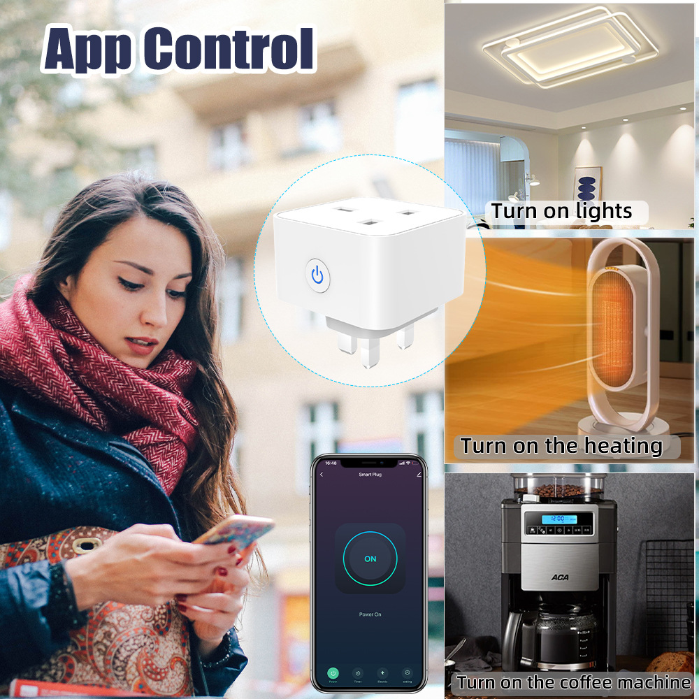Tuya Smart Socket 16A/20A WiFi - огляд і ціна Smart Home Nest