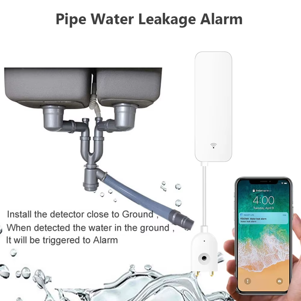 ZigBee WiFi Water Leak Sensor  - огляд і ціна Smart Home Network