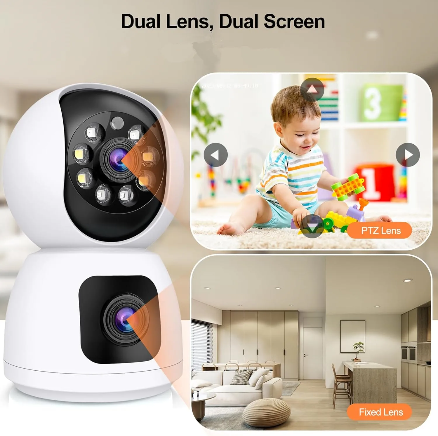 6MP Tuya 2.4G/5G Dual Band WiF - огляд і ціна Smart Home Battery Camera Ezviz