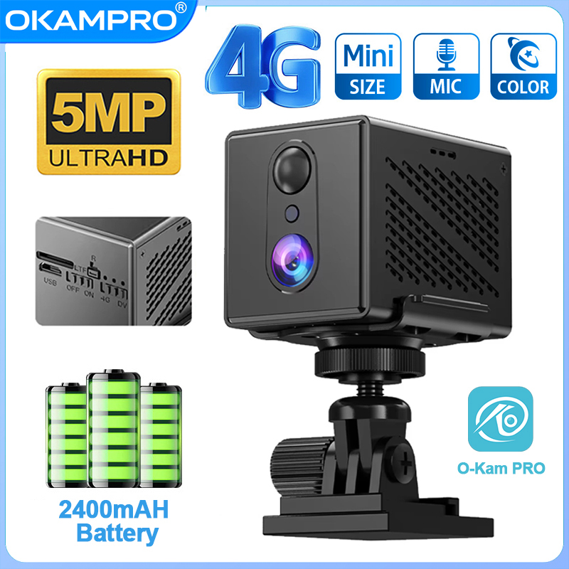 OKAM PRO 4G HD 5MP Wifi Camera - огляд і ціна Smart Home Battery Camera Ezviz
