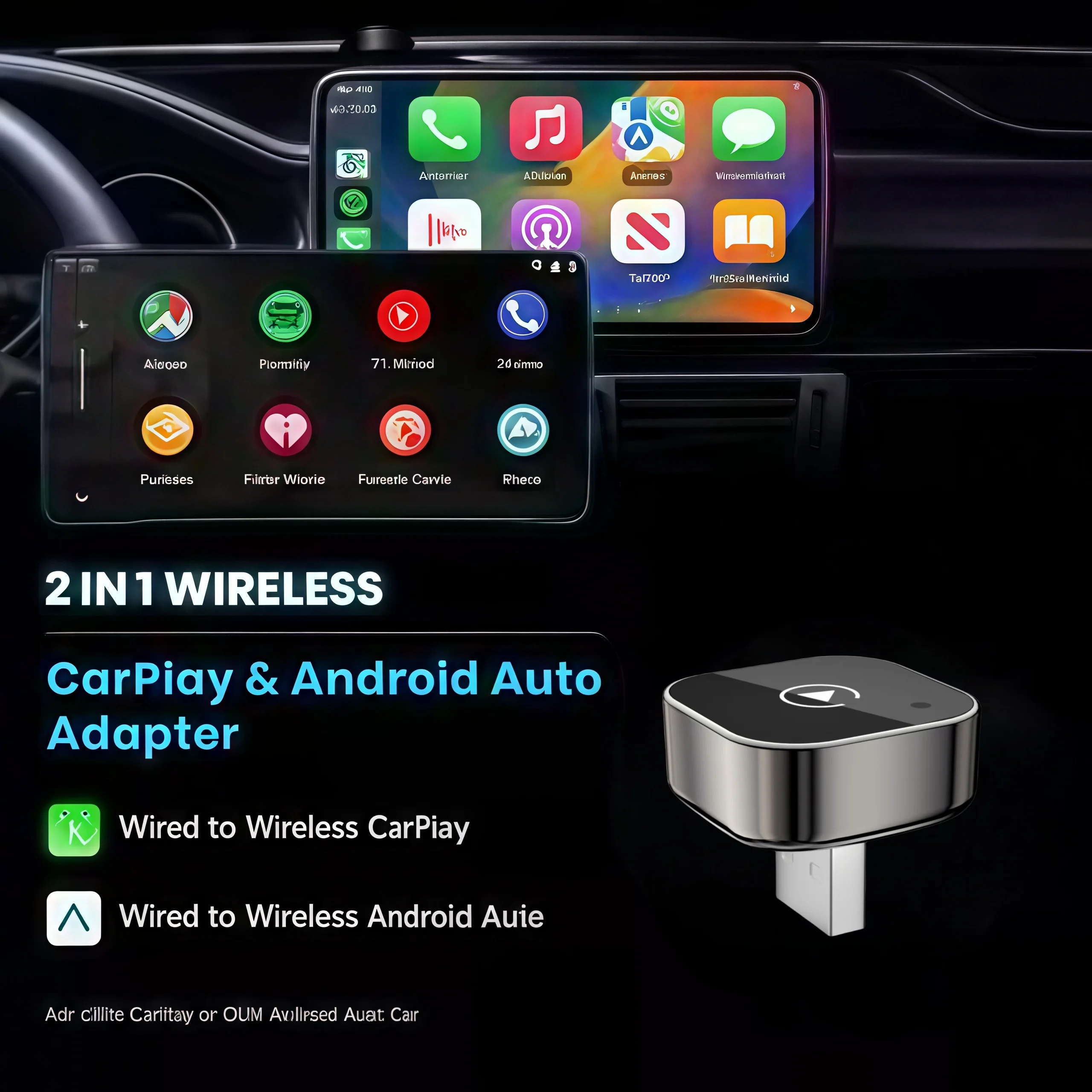 New Wireless CarPlay Android A - огляд і ціна Smart Home Usb