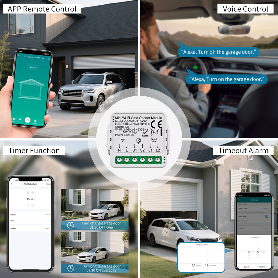 Tuya Smart WiFi or Zigbee Gara - огляд і ціна Smart Home Google Assistant