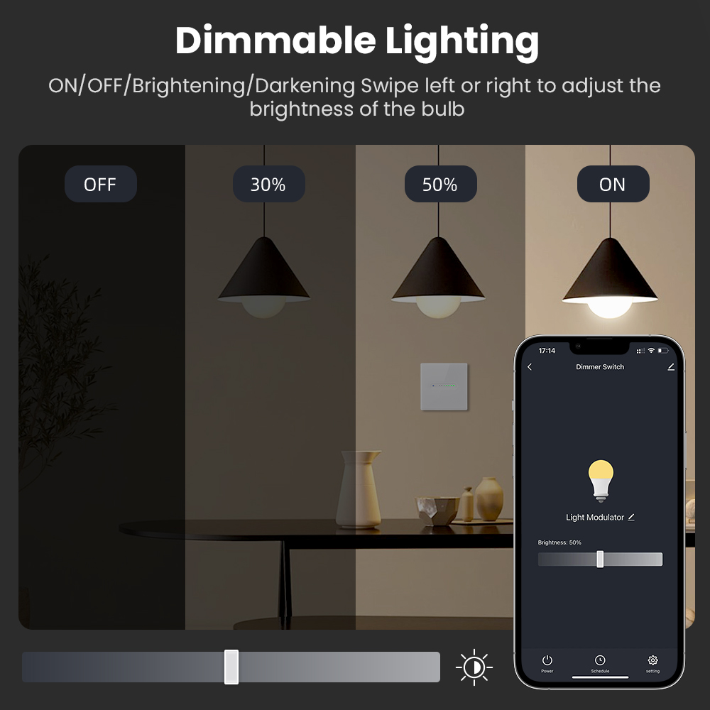 AVATTO WiFi 1/2 Gang Smart Dim - огляд і ціна Smart Home Tuya