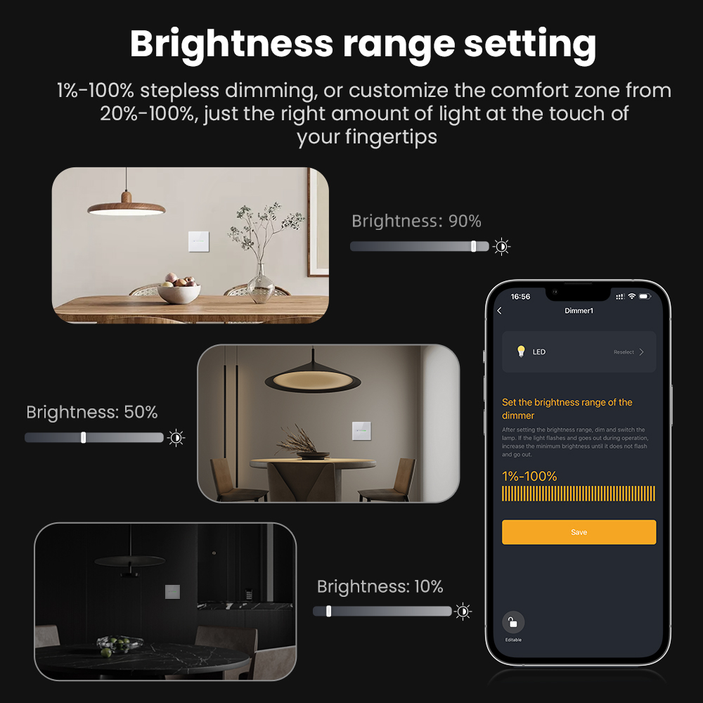 AVATTO WiFi 1/2 Gang Smart Dim - огляд і ціна Smart Home Tuya