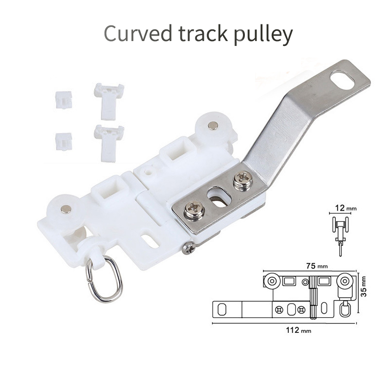 Electric curtain Track  шкив   - огляд і ціна Smart Curtain Robot