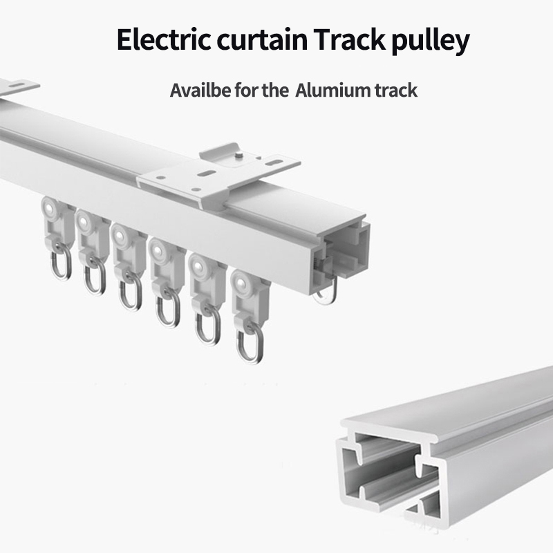 Electric curtain Track  шкив   - огляд і ціна Smart Curtain Robot