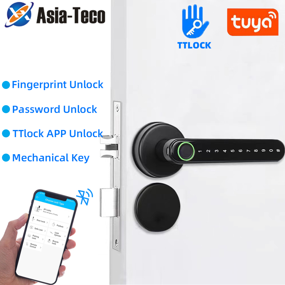 TTLock Smart Bluetooth Fingerp - огляд і ціна Smart Home Lock