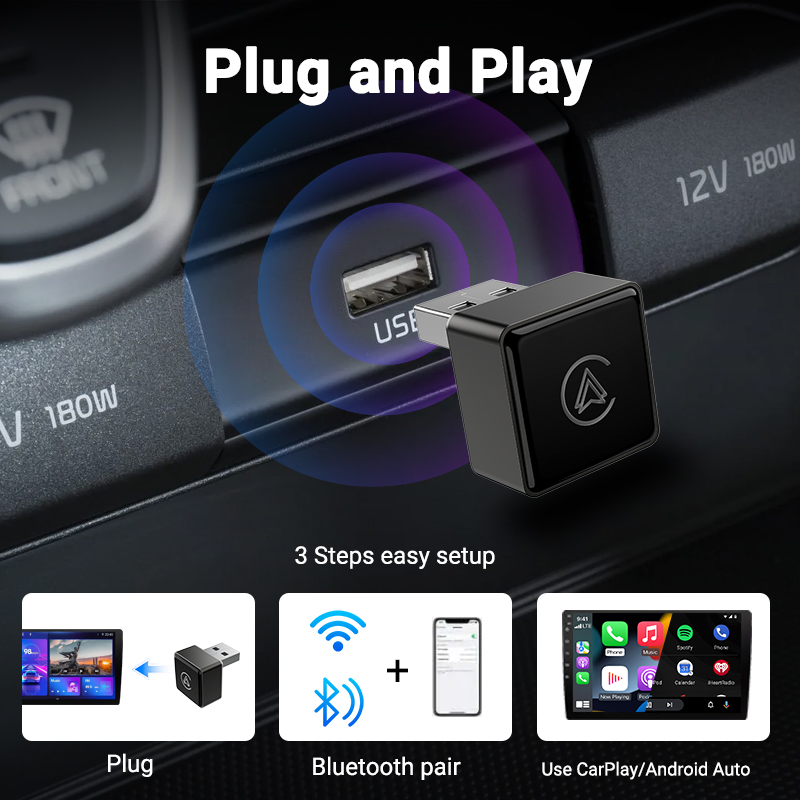 XUDA Wireless CarPlay Android  - огляд і ціна Smart Home Usb