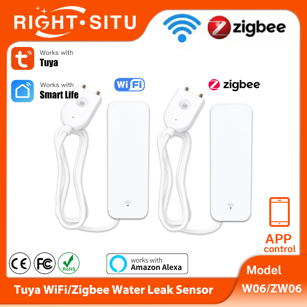 Tuya WiFi Zigbee Water Sensor  - огляд і ціна Smart Home Network