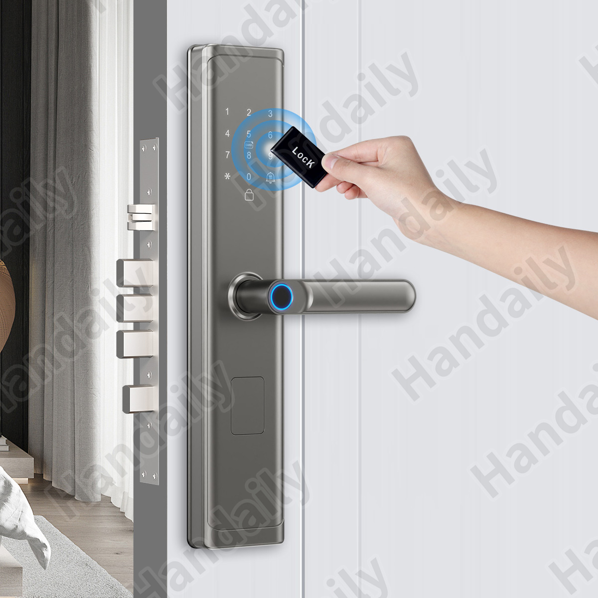 Tuya Wifi TTlock App Fingerpri - огляд і ціна Smart Home Lock