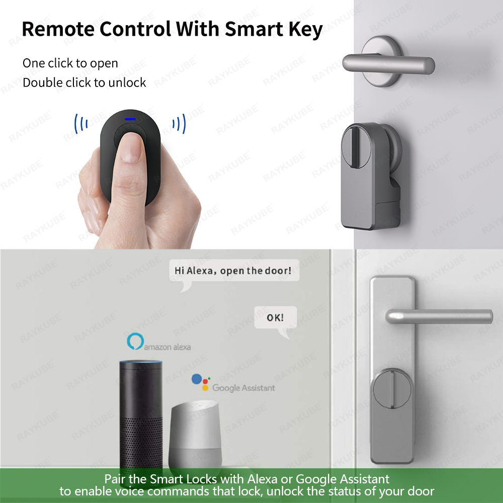 RAYKUBE A1 Pro Tuya BEL Smart  - огляд і ціна Smart Home Lock