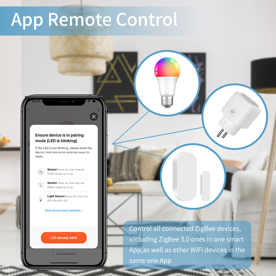 Tuya Smart Multi Mode Gateway  - огляд і ціна Smart Home Orvibo