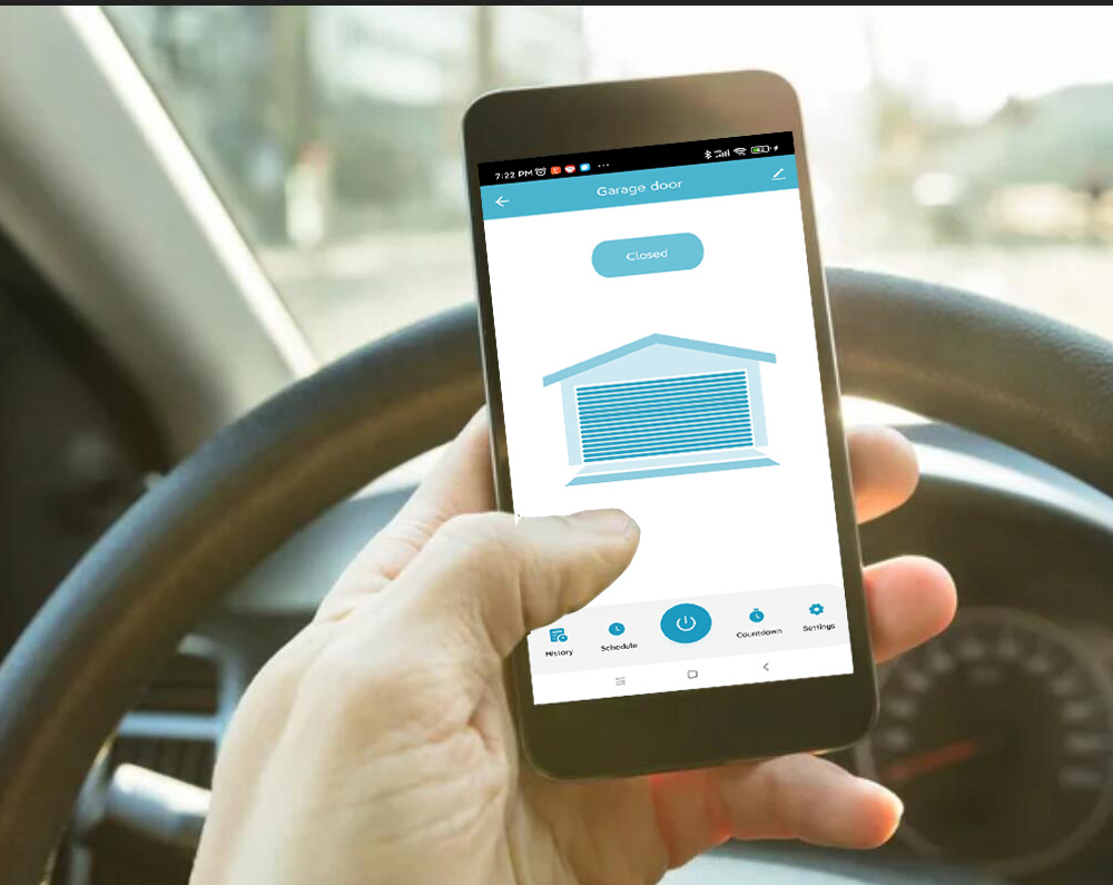 Smart Garage Door Opener Contr - огляд і ціна Smart Home Vimar