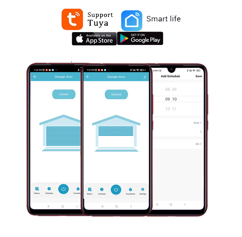 Smart Garage Door Opener Contr - огляд і ціна Smart Home Vimar