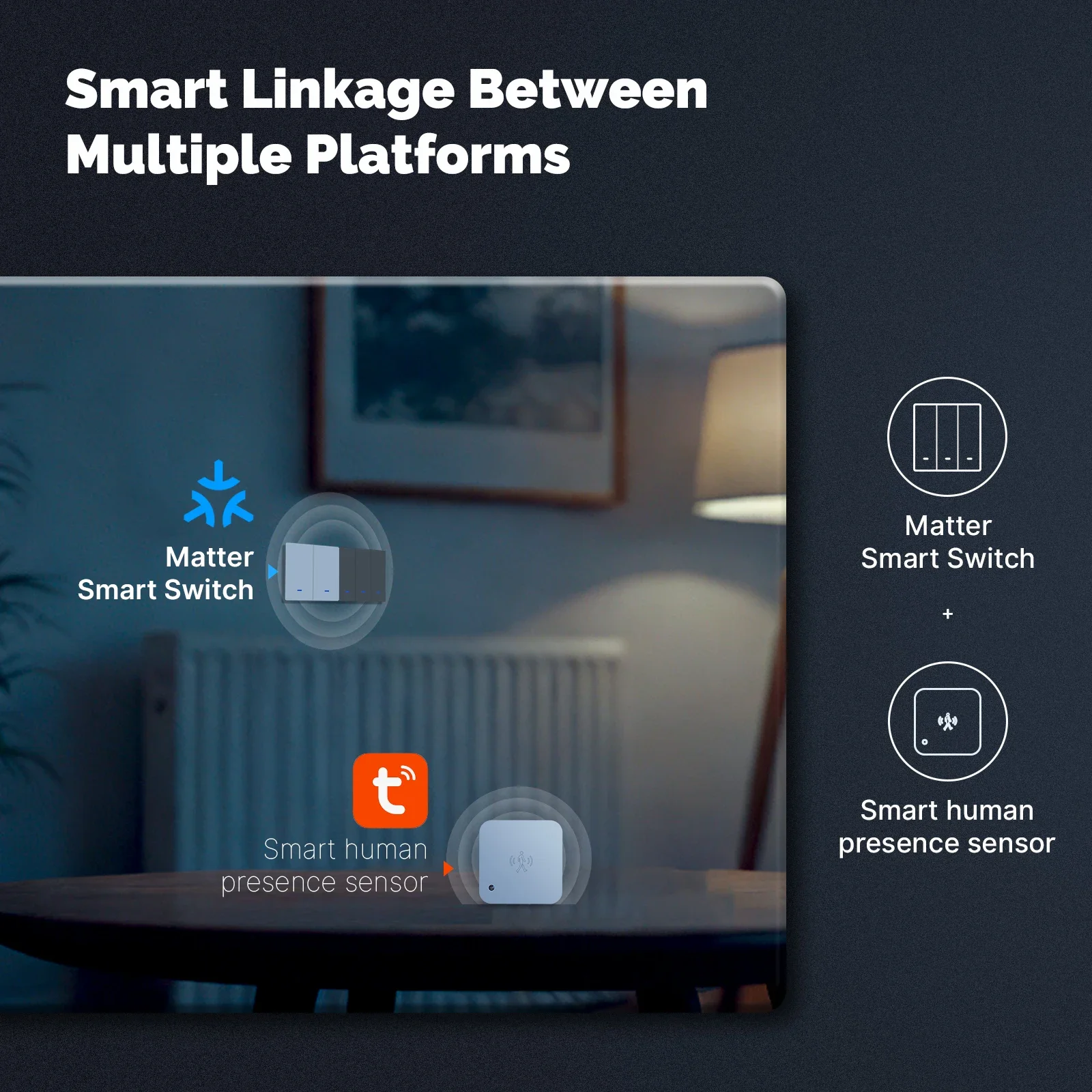 MOES Matter Tuya WiFi Smart Li - огляд і ціна Smart Home Ikea