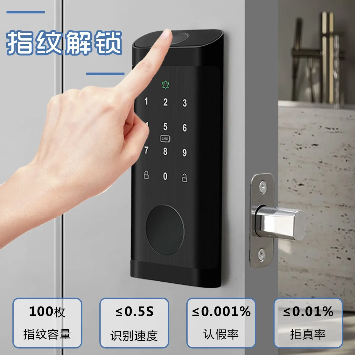 Fingerprint Lock Waterproof Tu - огляд і ціна Smart Home Lock