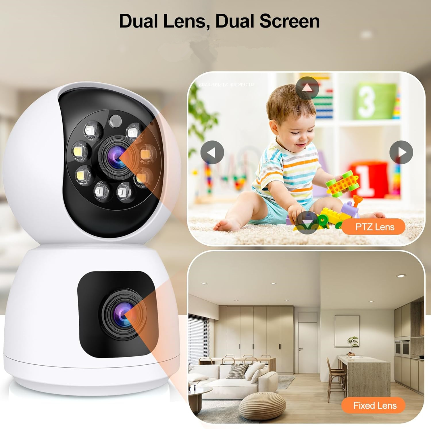 ANSVICAM Tuya Smart 4K 8MP Dua - огляд і ціна Smart Home Battery Camera Ezviz