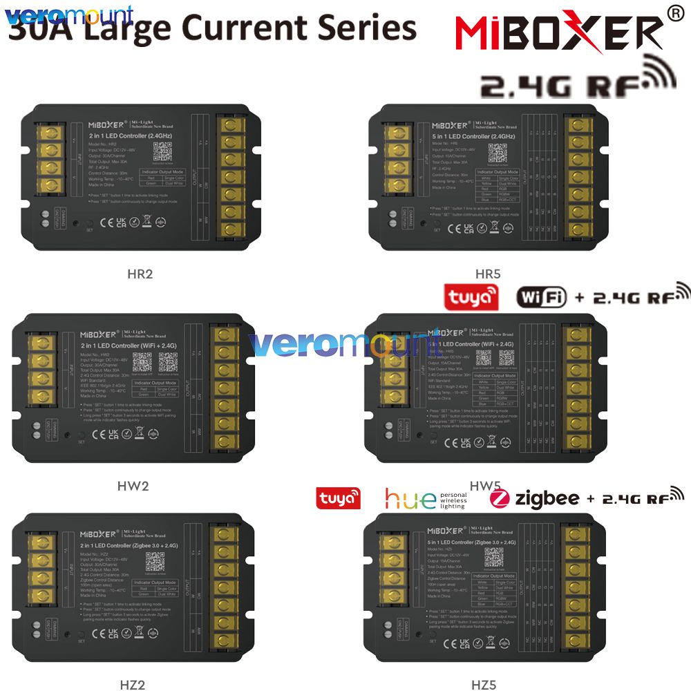 MiBoxer HW2 HR2 HZ2 2 in 1 HR5 - огляд і ціна Wifi Led Dimmer