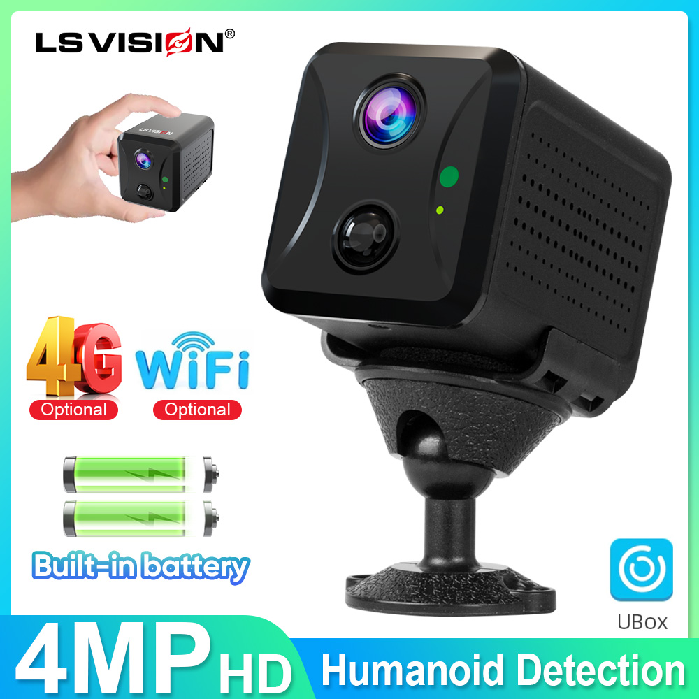LS VISION Mini Camera 4g Sim C - огляд і ціна Smart Home Battery Camera Ezviz