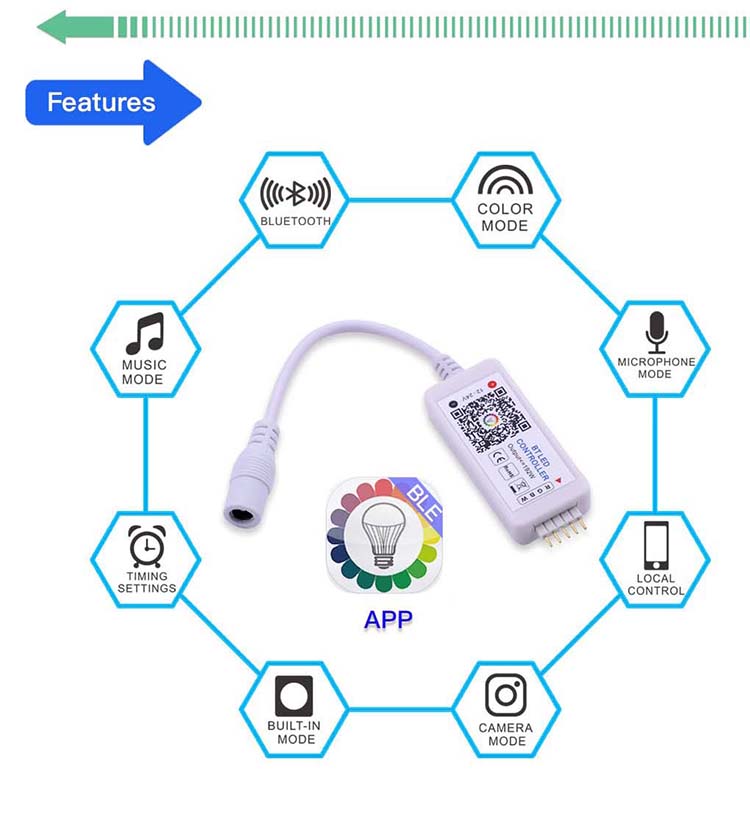 Magic Home DC5V 12V 24V Blueto - огляд і ціна Wifi Led Dimmer