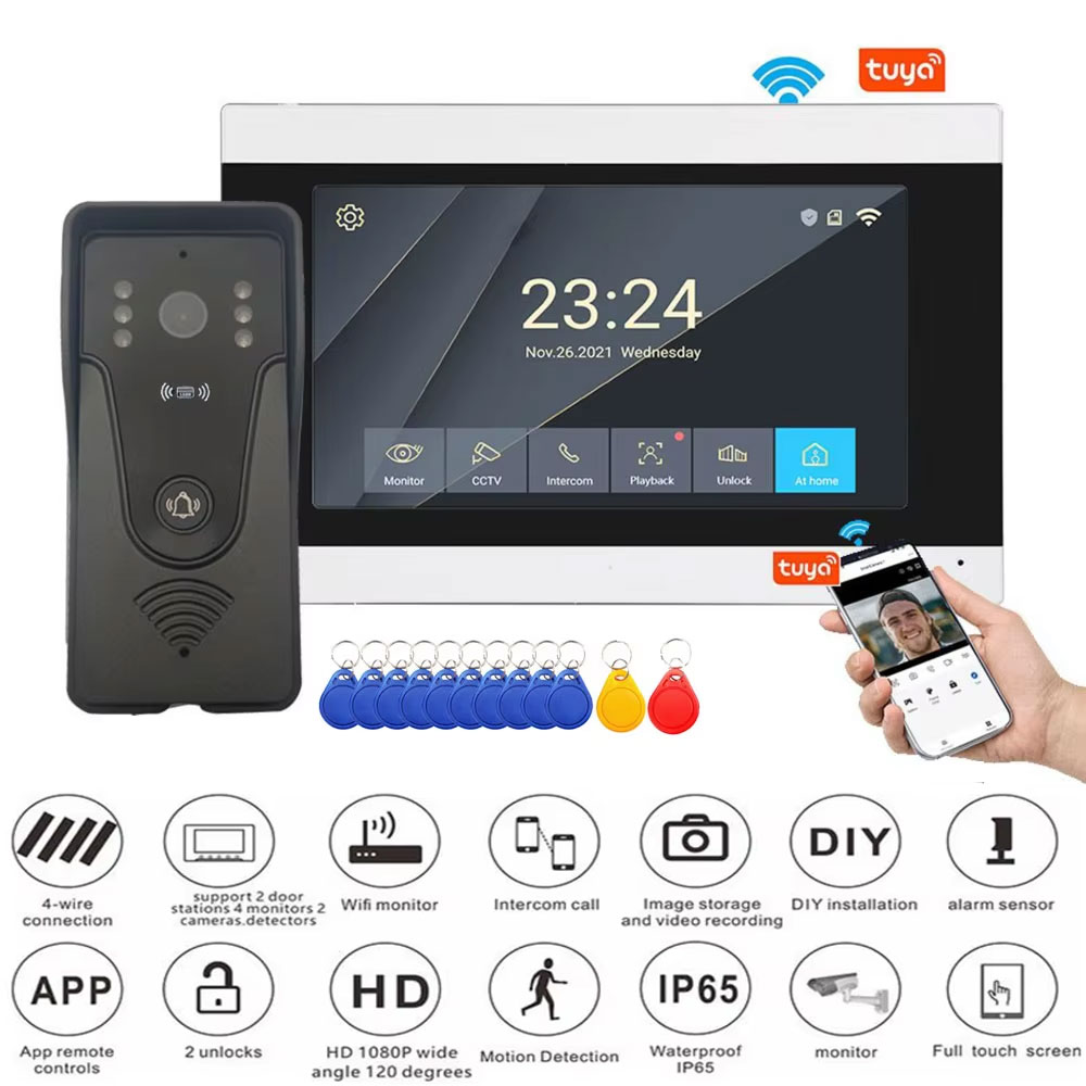 Tuya 1080P 7 Inch Color Touch  - огляд і ціна Smart Home Battery Camera Ezviz