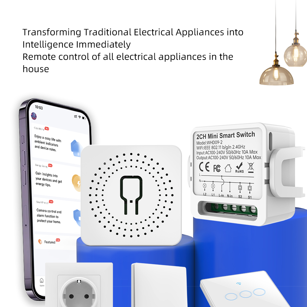 2 Way Tuya Smart Switch 2Gang  - огляд і ціна Smart Home Ikea