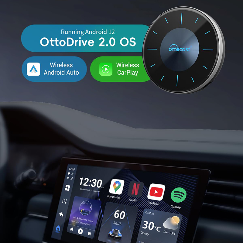 OTTOCAST P3 CarPlay AI Box Wir - огляд і ціна Smart Home Orvibo